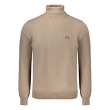 Pull en polyester brun, Norvège, 1963
