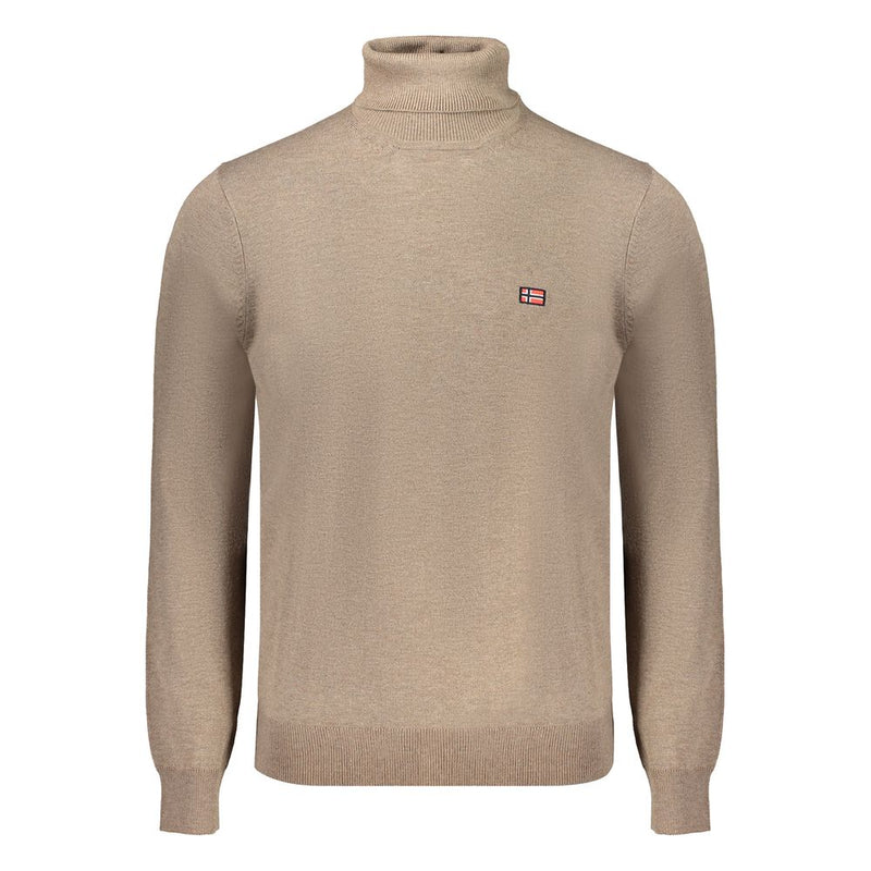 Noorwegen 1963 Bruine Polyester Trui