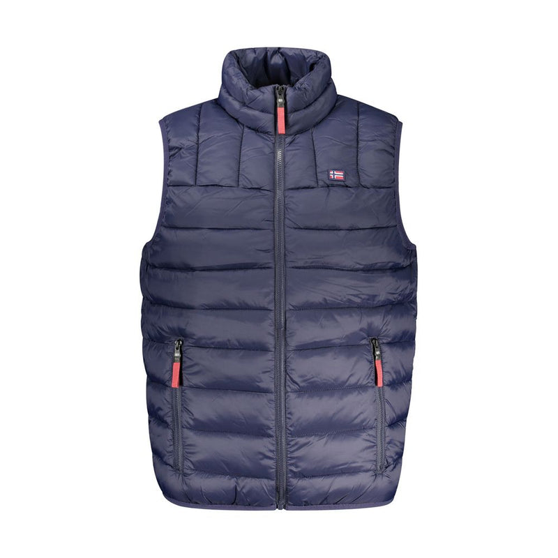 Veste homme en polyamide bleu, Norvège 1963