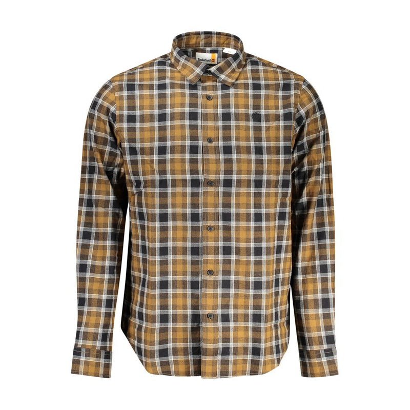 Timberland katoenen overhemd, bruin