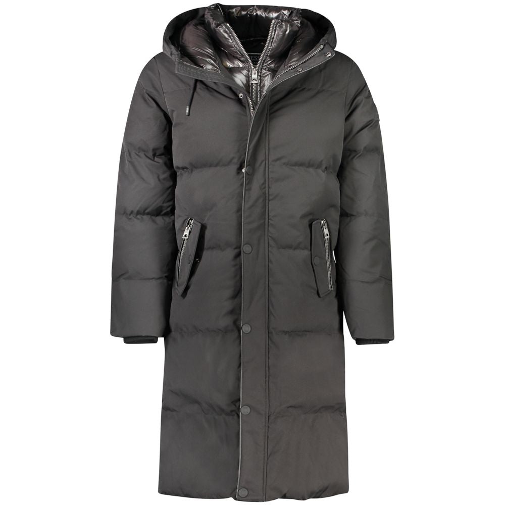 Veste homme en polyester noir Guess Jeans