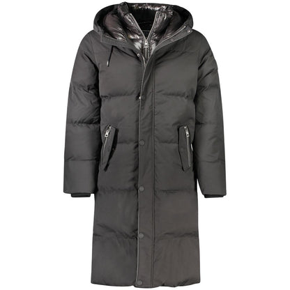 Veste homme en polyester noir Guess Jeans