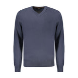 Pull en coton bleu Hugo Boss