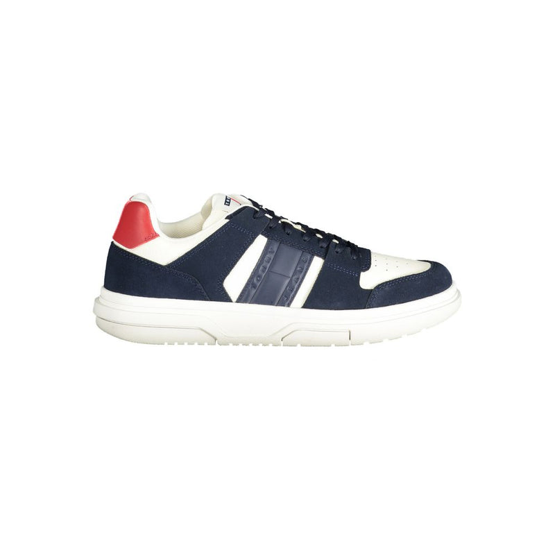 Tommy Hilfiger Sneakers Bleues en Polyester - Chaussures Athlétiques Élégantes