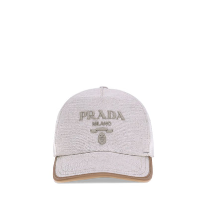 Prada-honkbalpet met logo