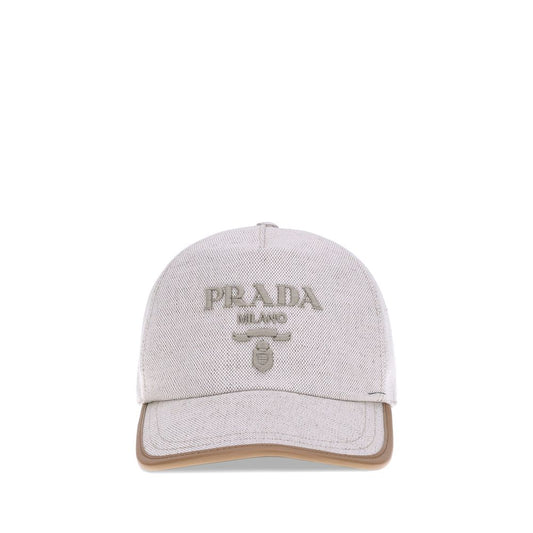 Prada-honkbalpet met logo
