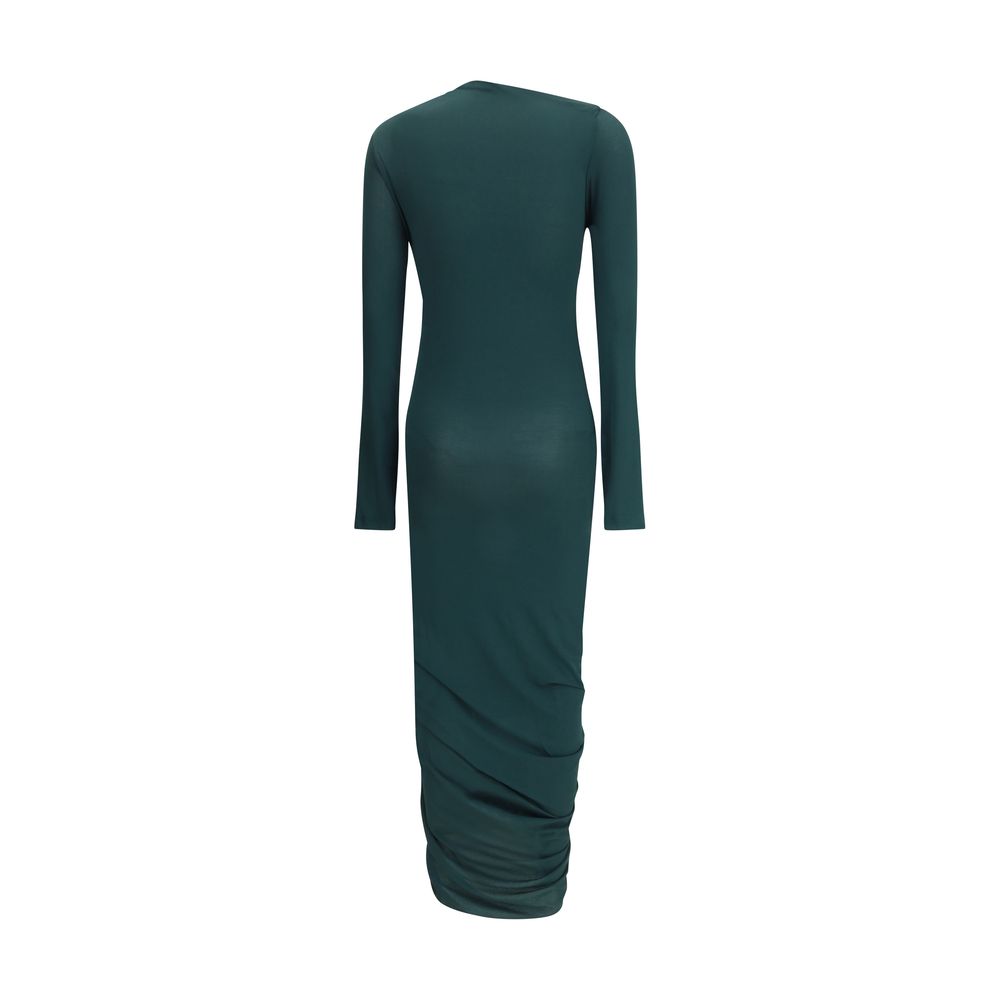 Robe midi drapée Ferragamo