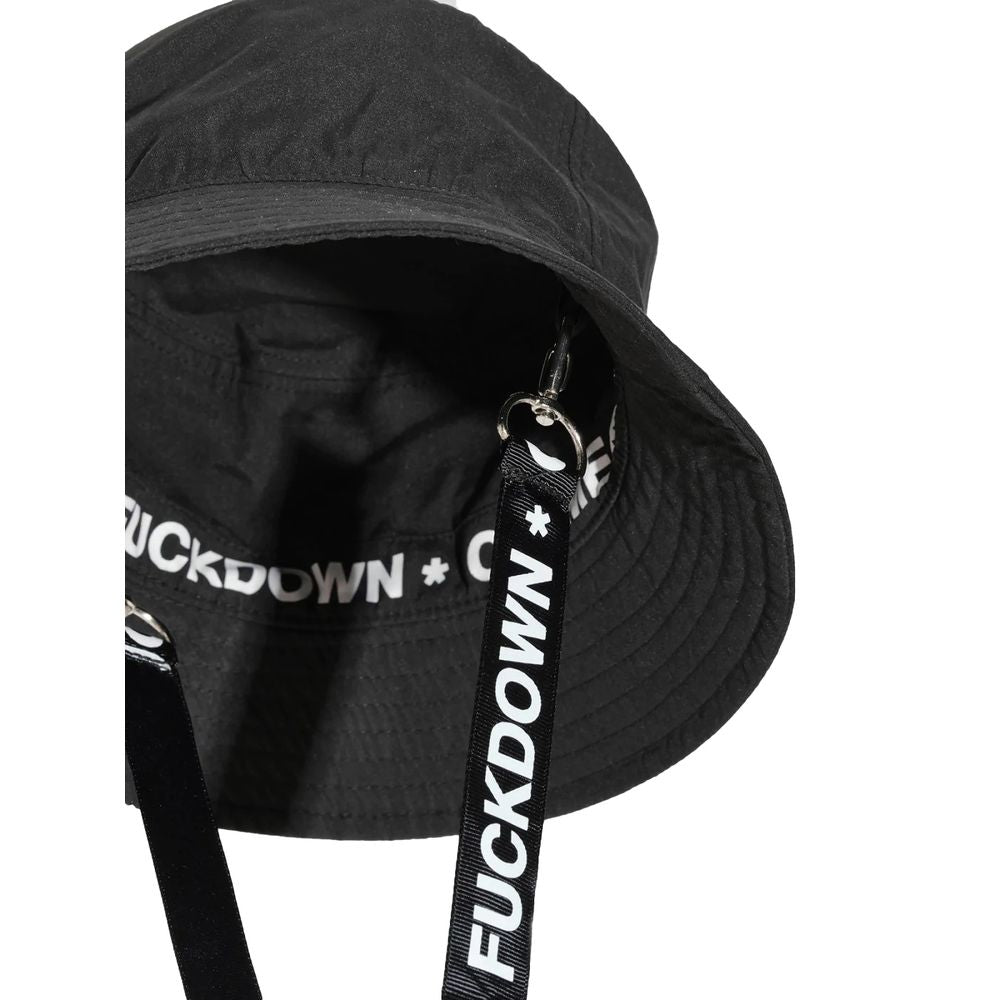 Comme Des Fuckdown Zwarte Polyester Hoeden & Petten