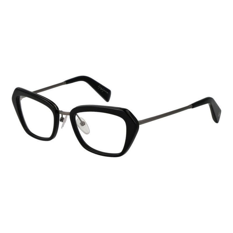 Yohji Yamamoto Black Women Glasses Frame - Chic and Versatile