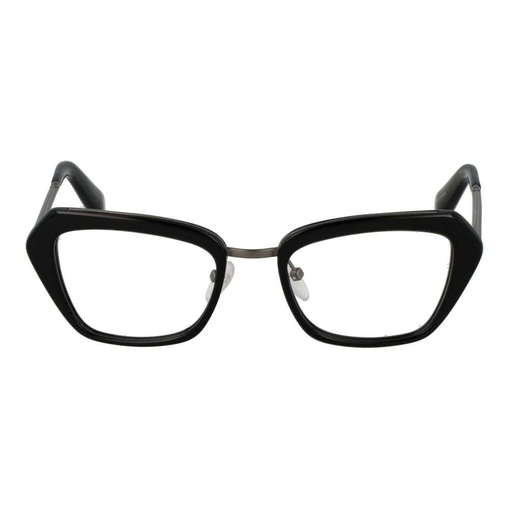 Yohji Yamamoto Black Women Glasses Frame - Chic and Versatile