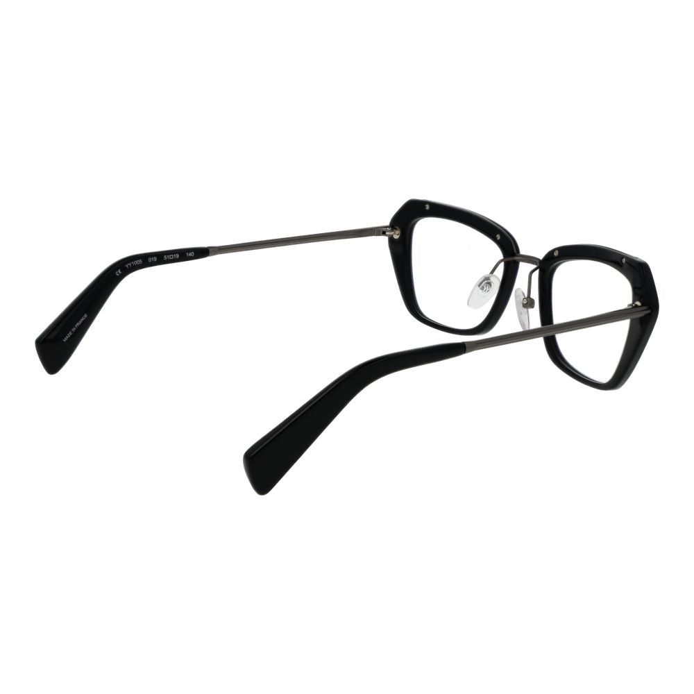 Yohji Yamamoto Black Women Glasses Frame - Chic and Versatile