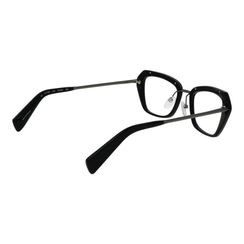 Yohji Yamamoto Black Women Glasses Frame - Chic and Versatile