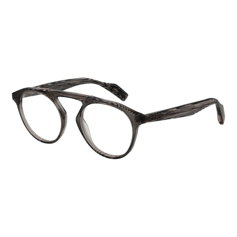 Monture de lunettes marron pour homme Yohji Yamamoto