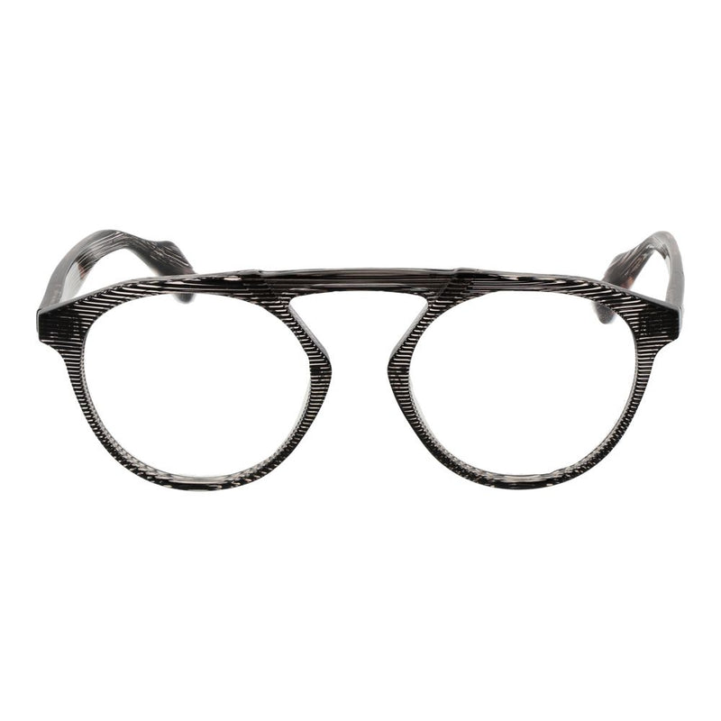 Monture de lunettes marron pour homme Yohji Yamamoto