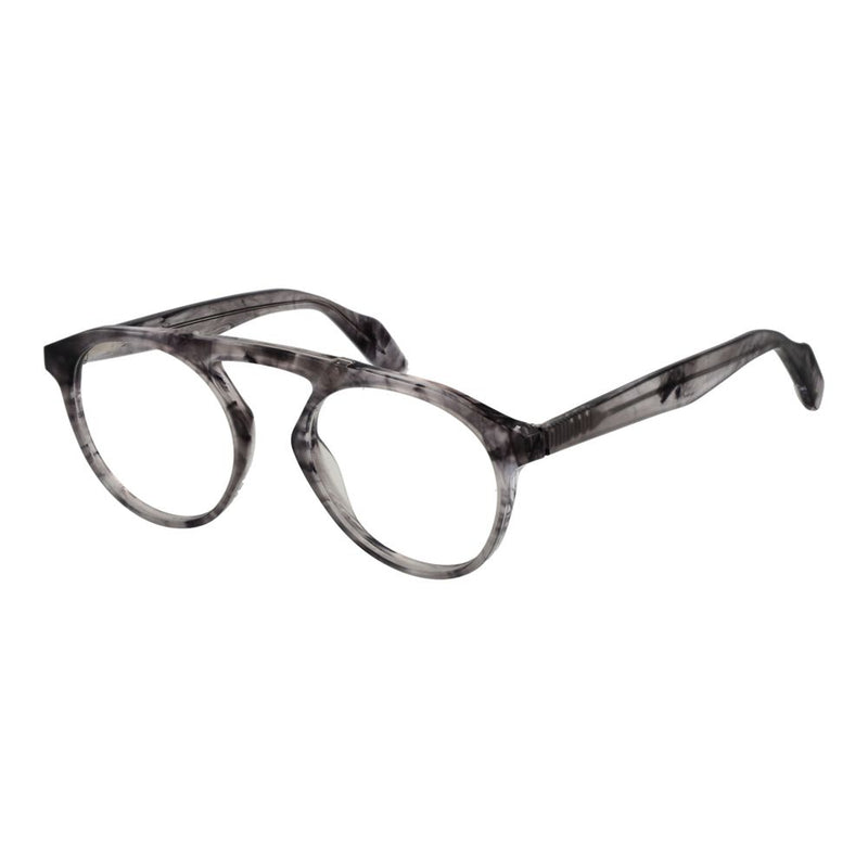 Yohji Yamamoto Gray Plastic Aviator Glasses (Frames)
