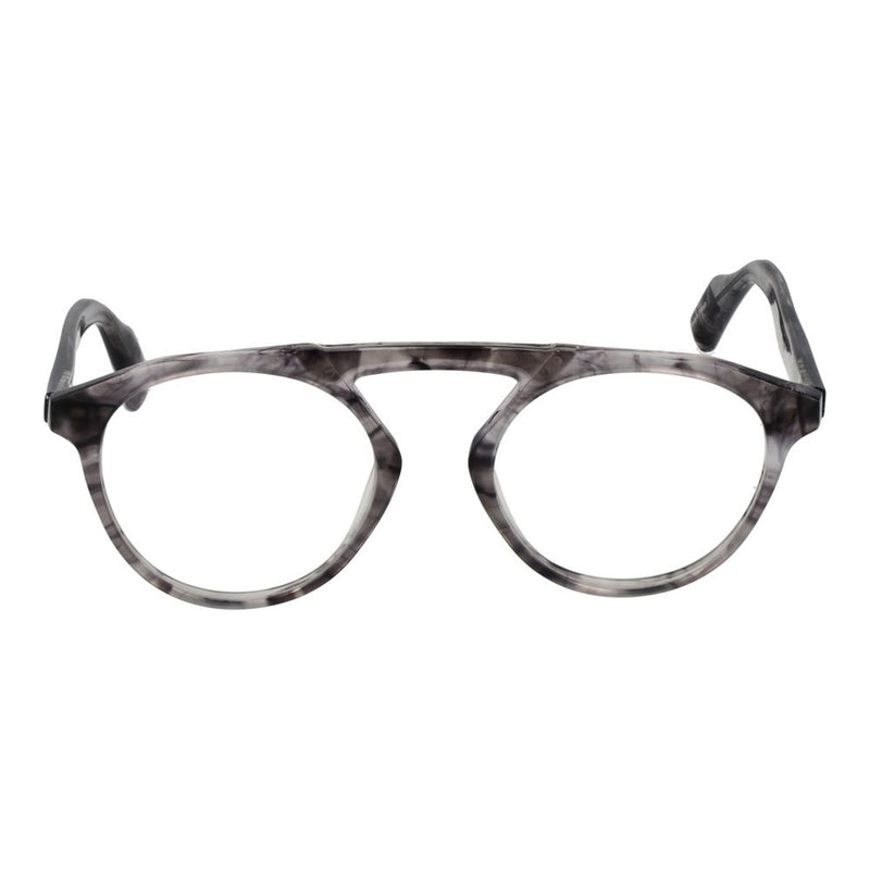 Yohji Yamamoto Gray Plastic Aviator Glasses (Frames)