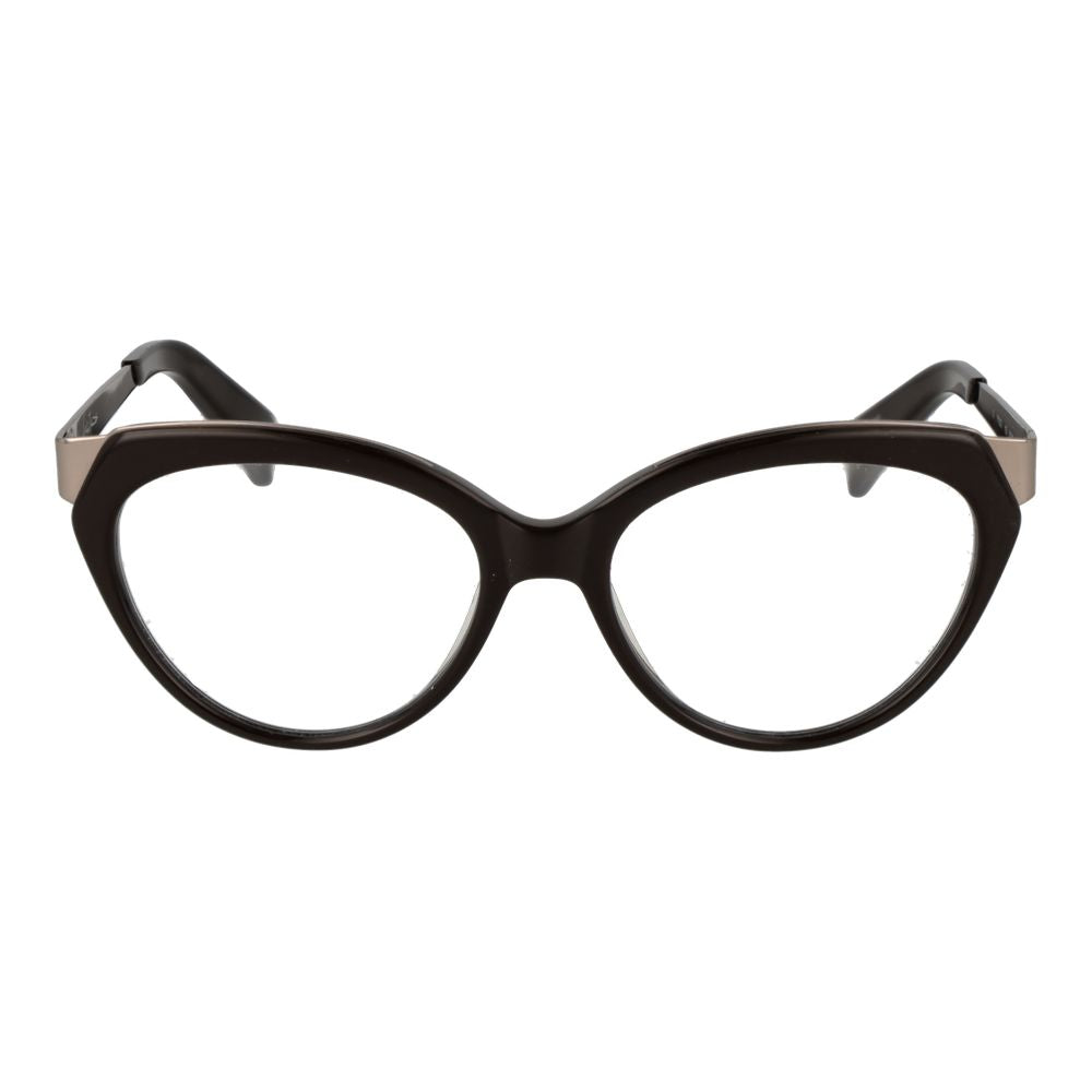 Yohji Yamamoto Brown Unisex Cat Eye Glasses Frame