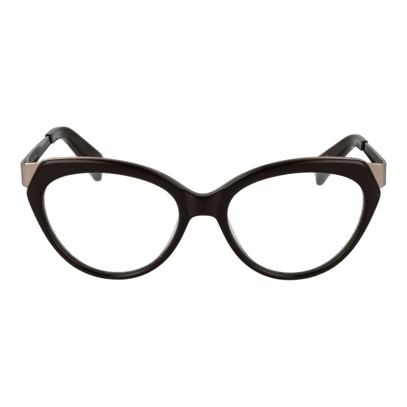 Yohji Yamamoto Brown Unisex Cat Eye Glasses Frame