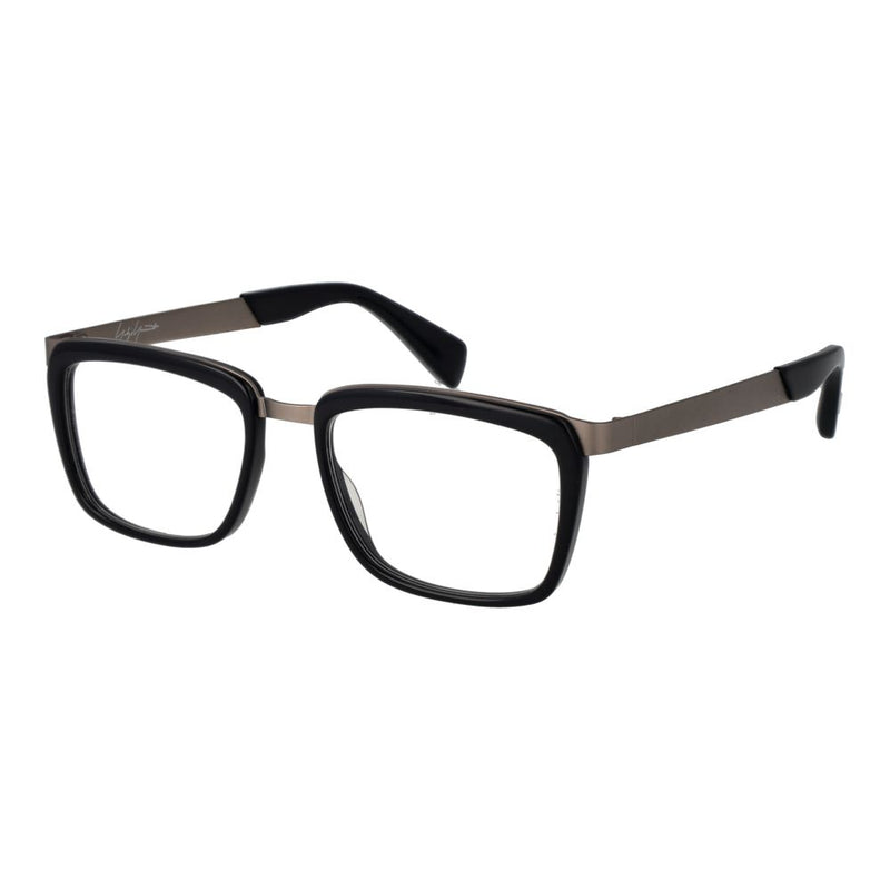 Yohji Yamamoto Black Unisex Glasses Frame - Élégance et Fonctionnalité