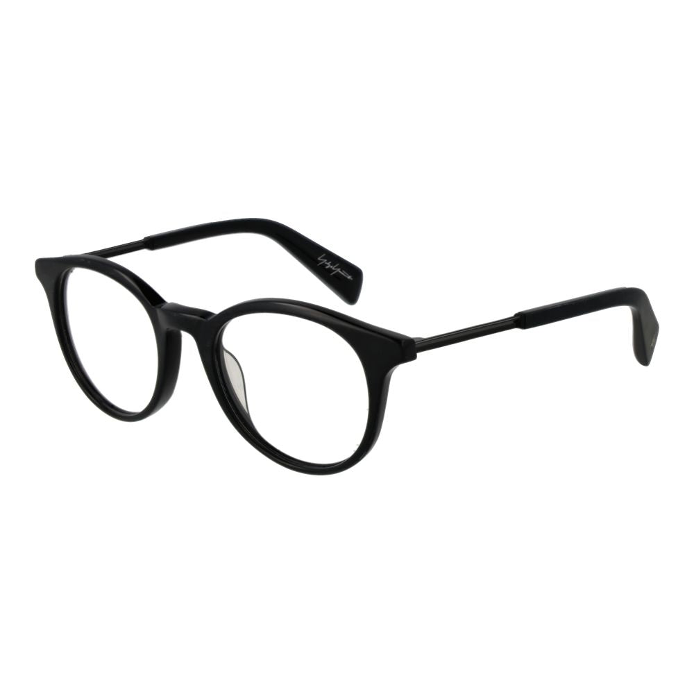 Monture de lunettes pour homme noire Yohji Yamamoto