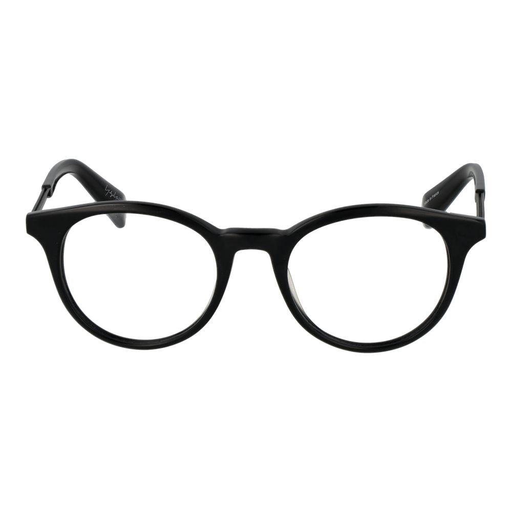 Monture de lunettes pour homme noire Yohji Yamamoto