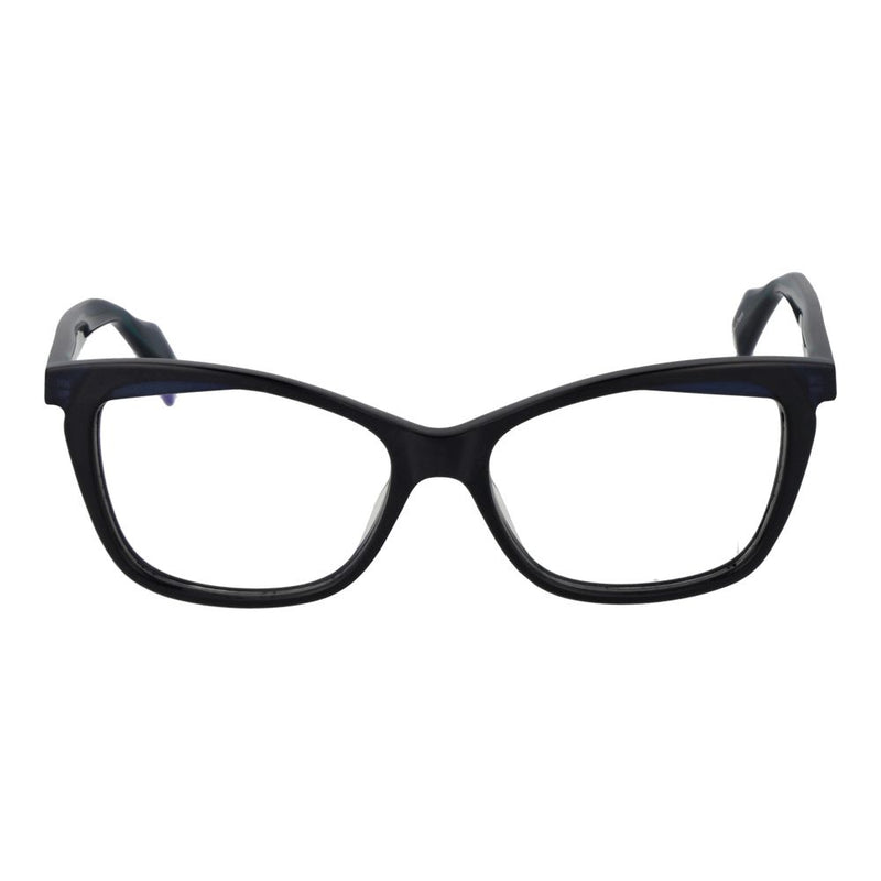 Yohji Yamamoto Blue Women Glasses Frame - Elegant Full-Rim Style