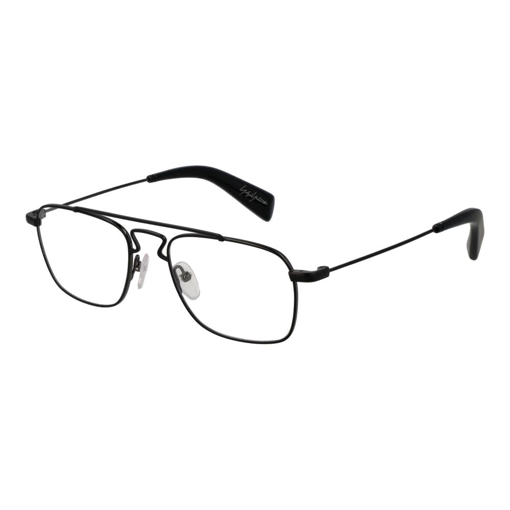 Monture de lunettes pour homme noire Yohji Yamamoto