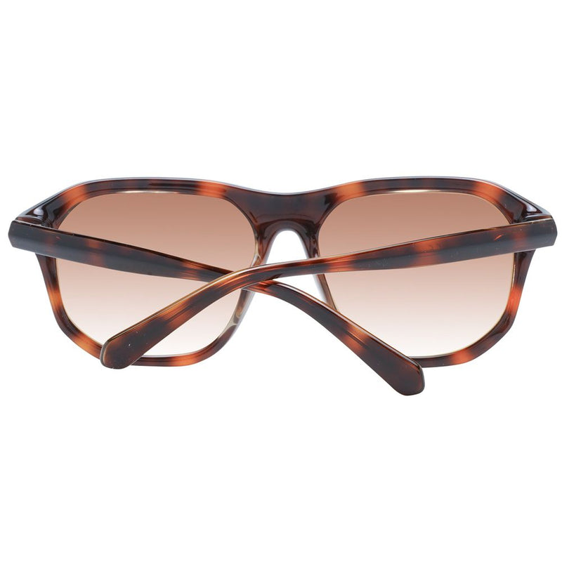 Guess Brown Unisex Sunglasses - Stylish Square Design
