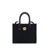 Sac à épaule Versace - Coton luxueux avec appliqué Méduse