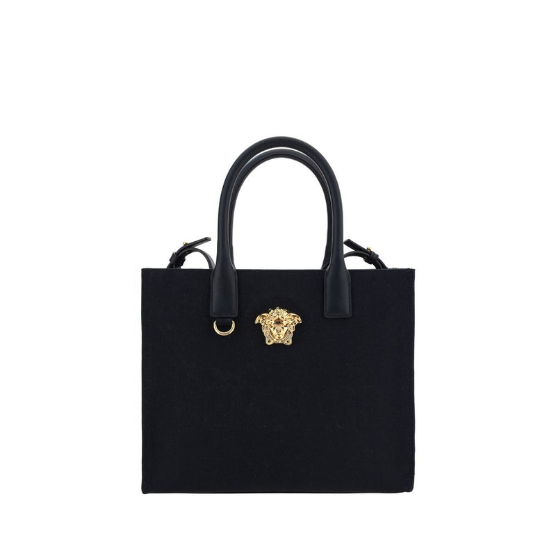 Sac à épaule Versace - Coton luxueux avec appliqué Méduse