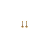 Boucles d'oreilles Versace avec tête de Méduse plaquée or - Luxe emblématique