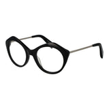 Yohji Yamamoto Black Women's Glasses Frame - Elegant Butterfly Design