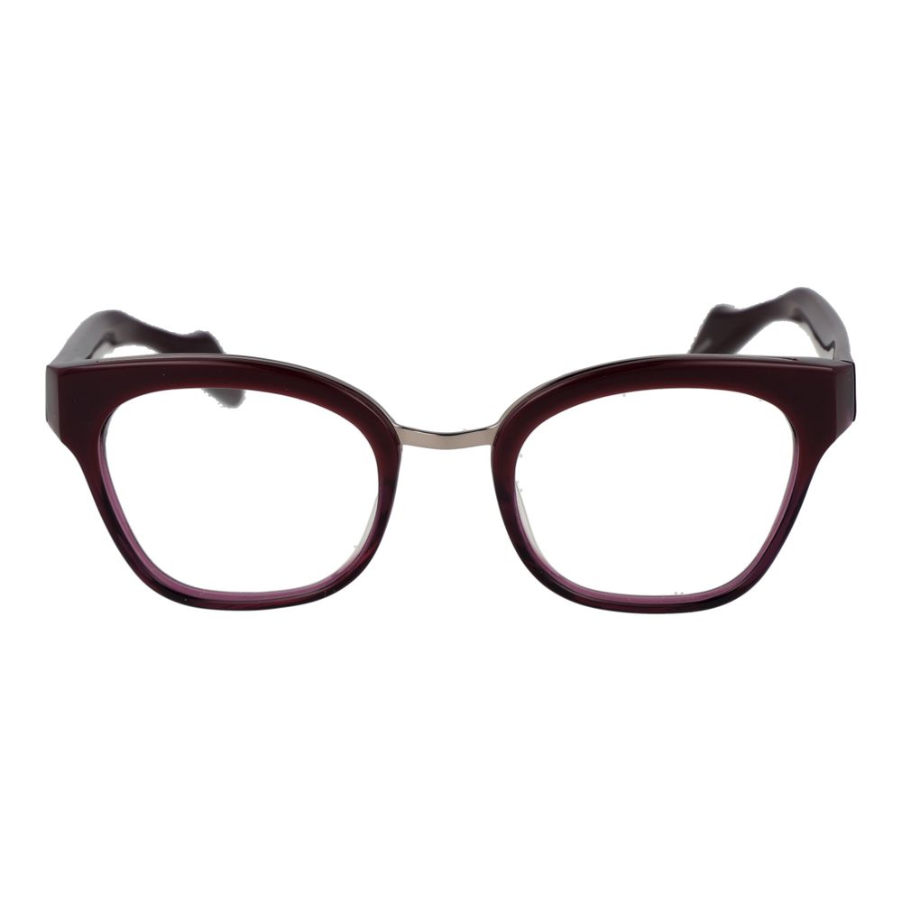 Yohji Yamamoto Purple Women Glasses Frame - Chic Butterfly Style