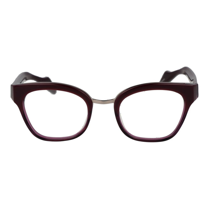 Yohji Yamamoto Purple Women Glasses Frame - Chic Butterfly Style