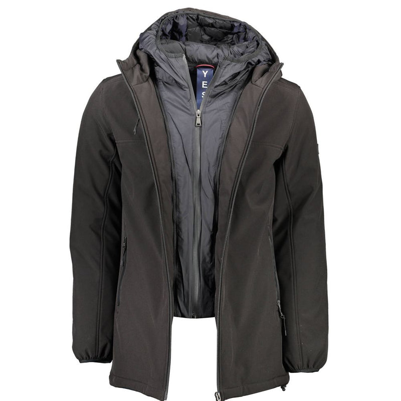Ja, Zee zwarte polyester jassen en overjassen