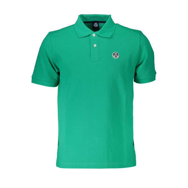 North Sails groene katoenen poloshirt