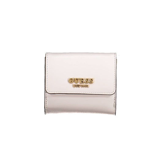 Portefeuille Guess Jeans en polyéthylène rose