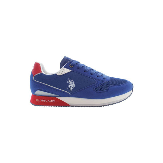 Sneaker en polyester bleu US POLO ASSN.