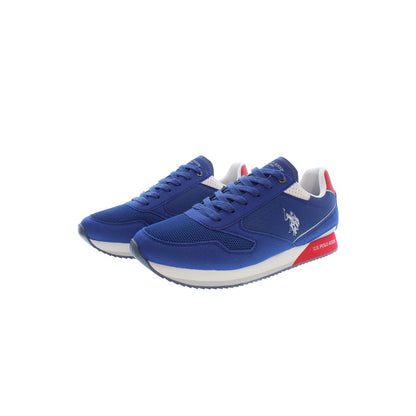 Sneaker en polyester bleu US POLO ASSN.