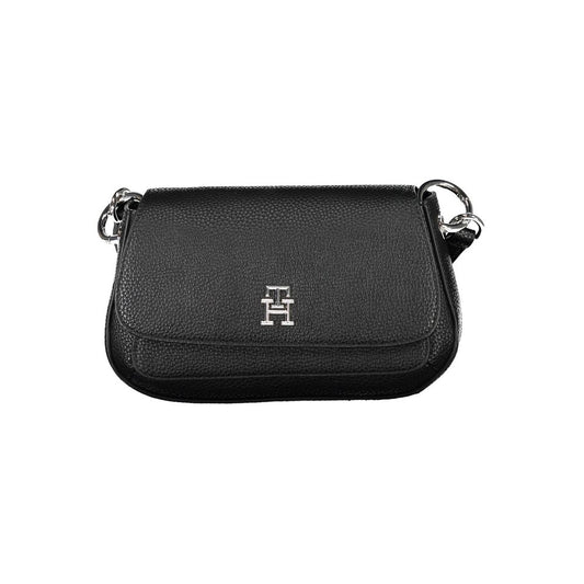 Tommy Hilfiger Zwarte Polyethyleen Handtas