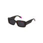 Furla bruine plastic dameszonnebril