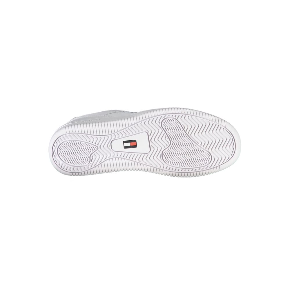 Tommy Hilfiger Women's White Polyester Sneaker - Stylish Comfort