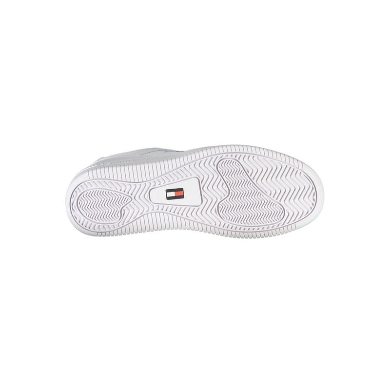 Tommy Hilfiger Women's White Polyester Sneaker - Comfort & Style