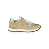 Napapijri Beige Polyester Sneaker - All-Day Comfort and Style