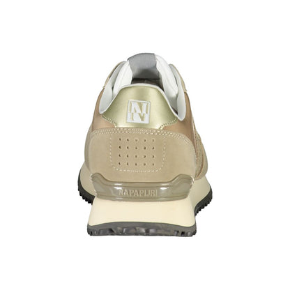 Napapijri Beige Polyester Sneaker