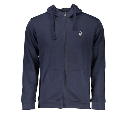 Sergio Tacchini Blauwe Katoenen Heren Sweater