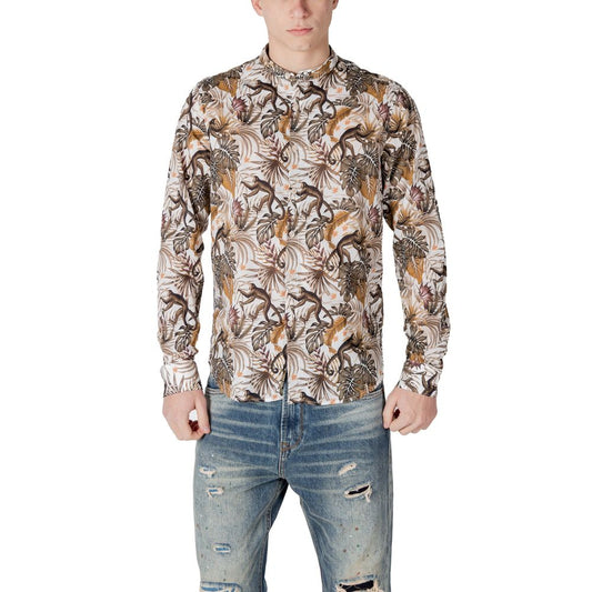 Chemise en coton multicolore de Gianni Lupo