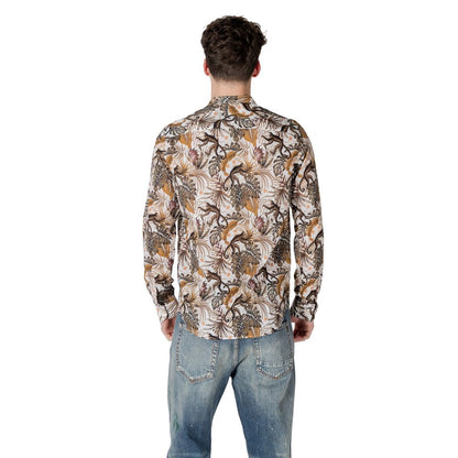 Chemise en coton multicolore de Gianni Lupo
