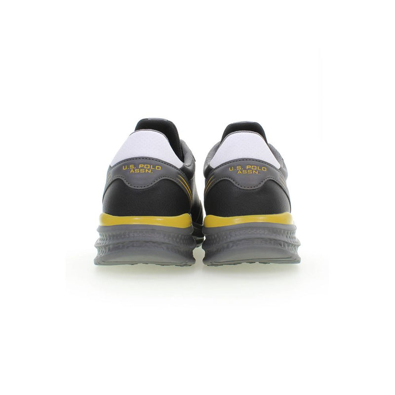 U.S. POLO ASSN. Black Polyester Sneaker for Men - Stylish & Comfortable