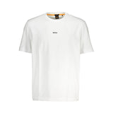 T-shirt en coton blanc Hugo Boss